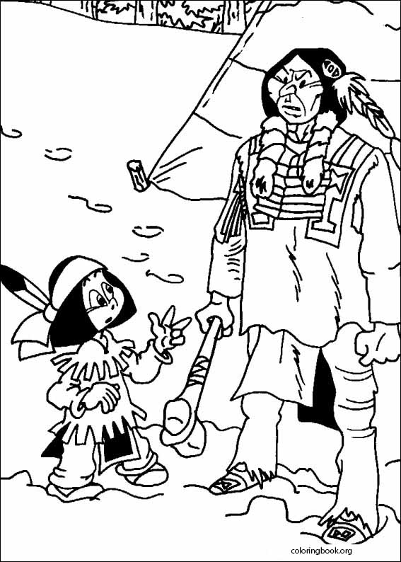 Yakari coloring page (023)