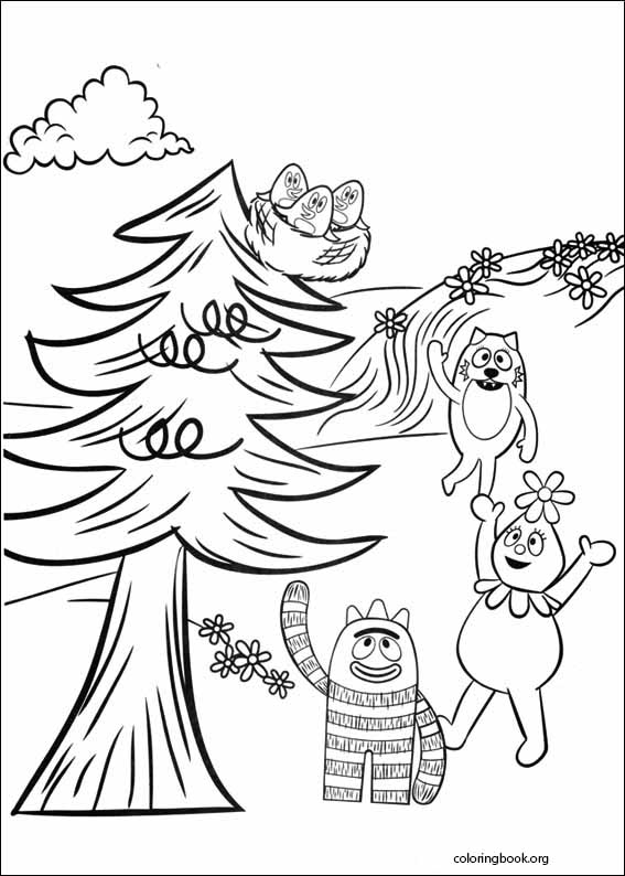 Yo Gabba Gabba! coloring page (007)
