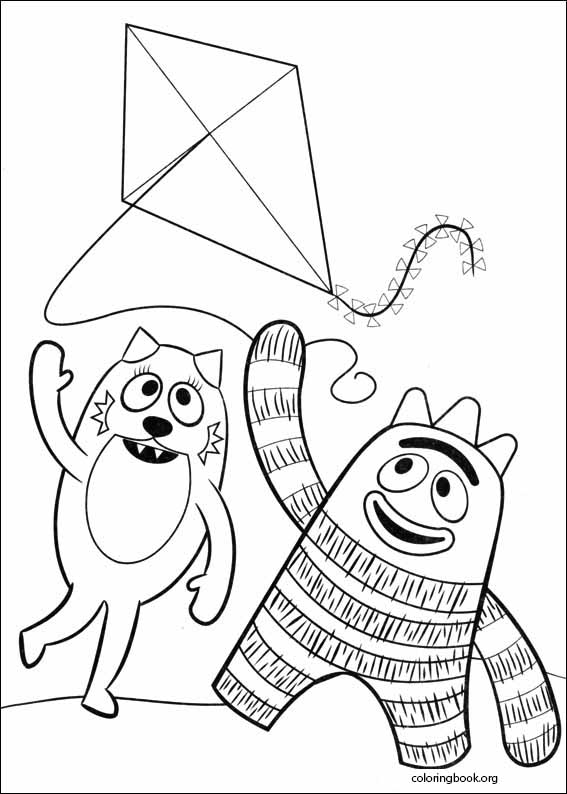 Yo Gabba Gabba! coloring page (008)