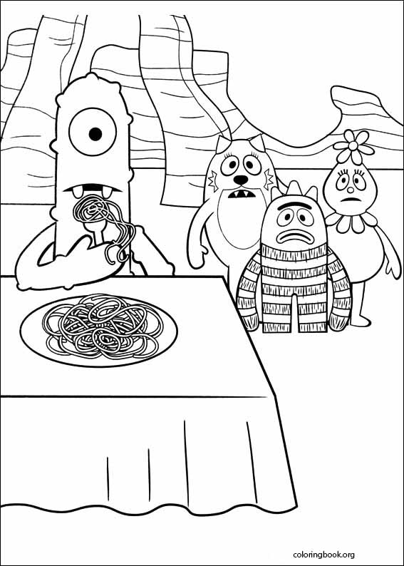 Yo Gabba Gabba! coloring page (010)