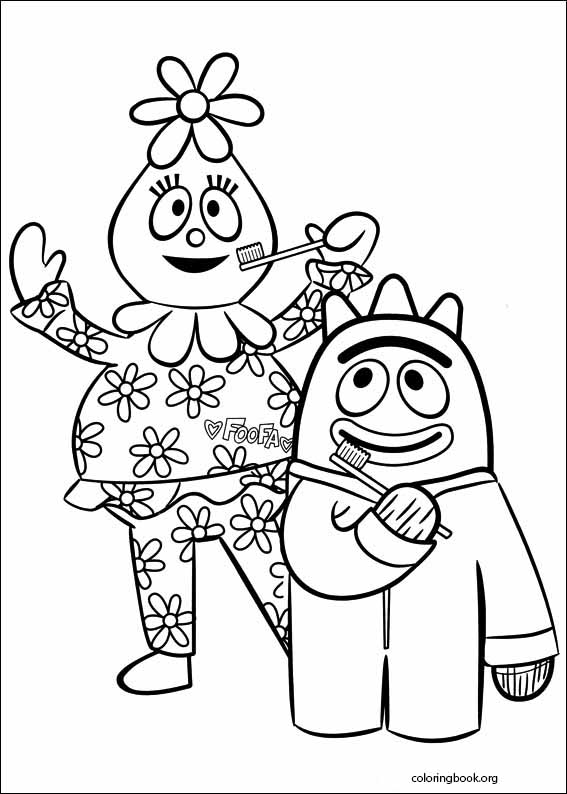 Yo Gabba Gabba! coloring page (011)