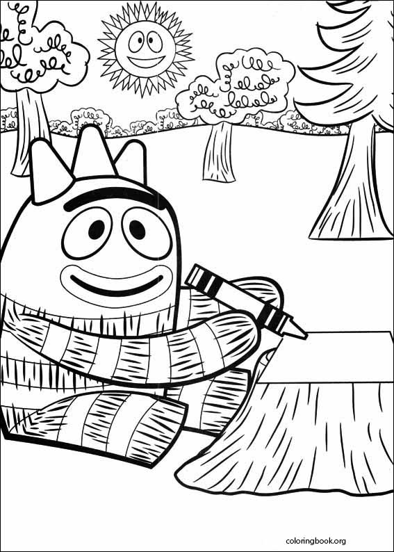 Yo Gabba Gabba! coloring page (014)