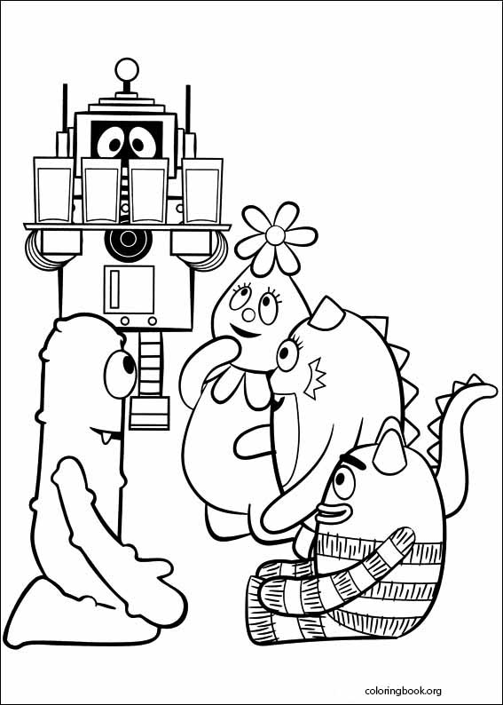 Yo Gabba Gabba! coloring page (016)