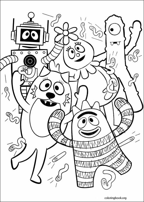 Yo Gabba Gabba! coloring page (017)