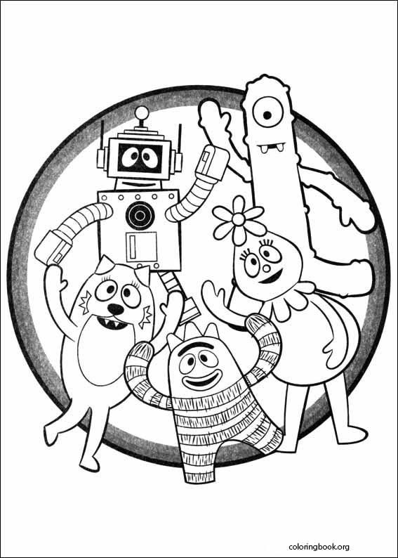 Yo Gabba Gabba! coloring page (018)