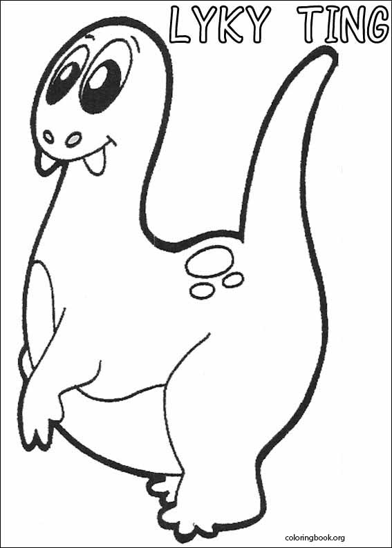 Yokomon coloring page (004)