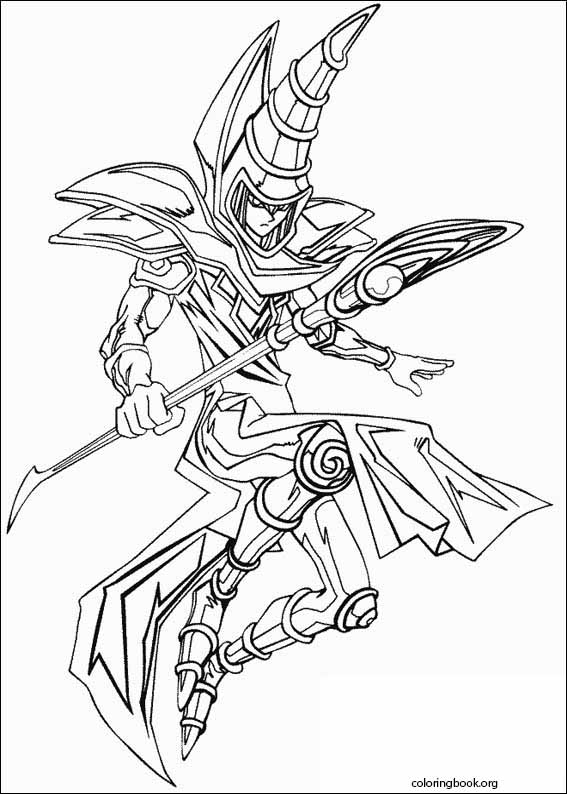 Yu-Gi-Oh! coloring page (002)