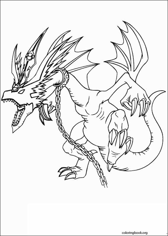 Yu-Gi-Oh! coloring page (006)