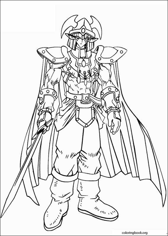 Yu-Gi-Oh! coloring page (009)