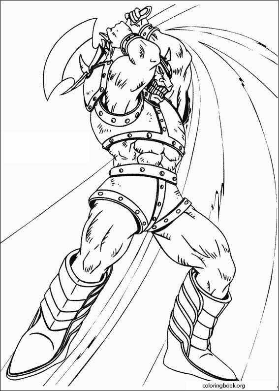 Yu-Gi-Oh! coloring page (012)