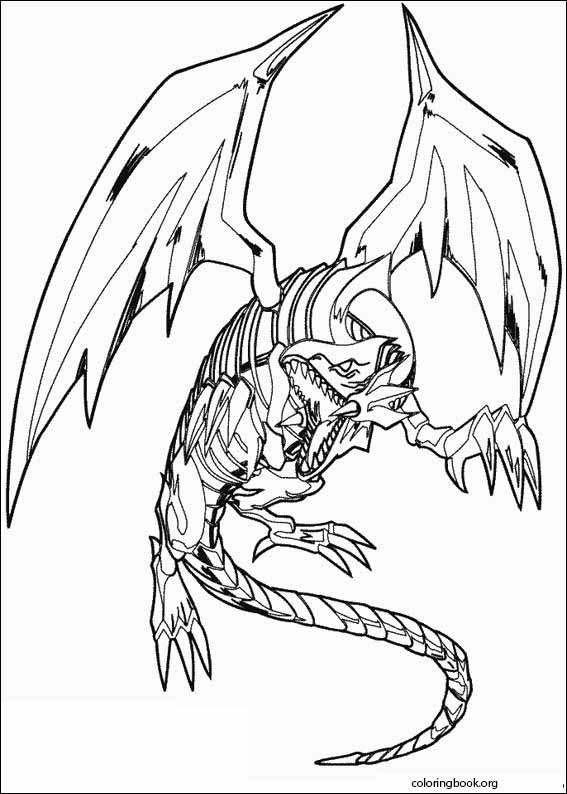 Yu-Gi-Oh! coloring page (014)