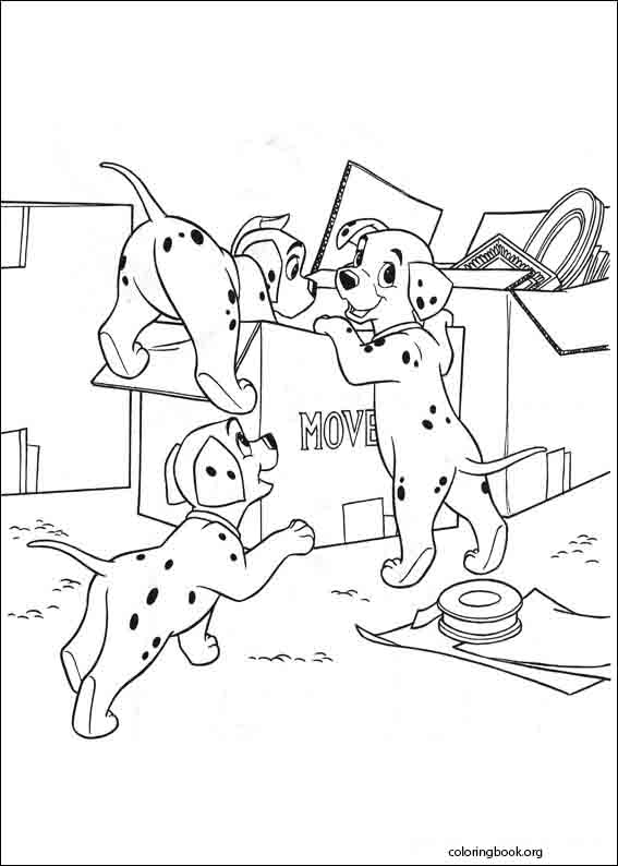 101 Dalmatians coloring page (005)