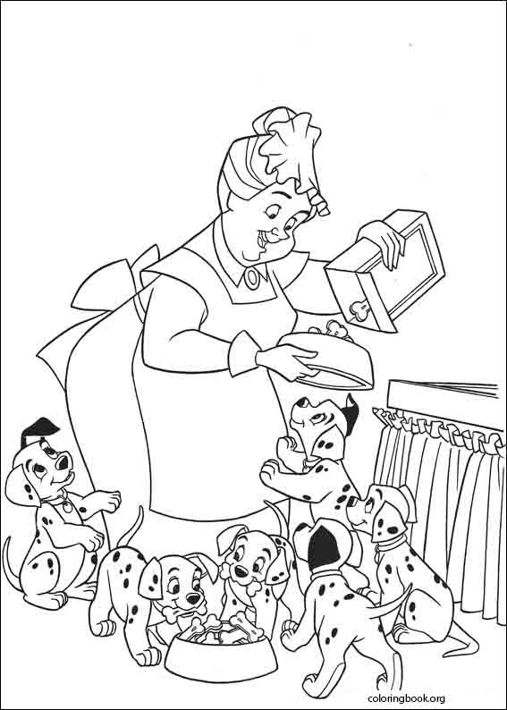 101 Dalmatians coloring page (012)