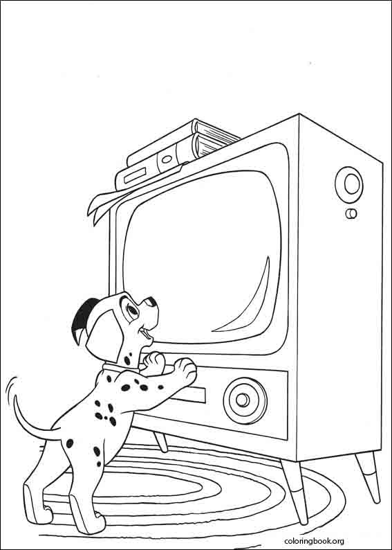 101 Dalmatians coloring page (014)