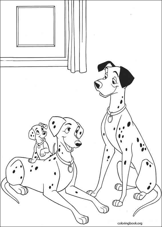 101 Dalmatians coloring page (016)