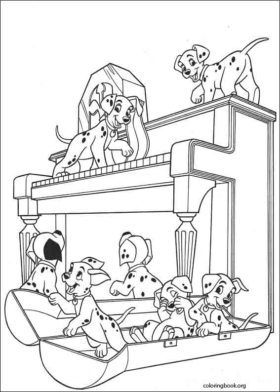 101 Dalmatians coloring page (019)