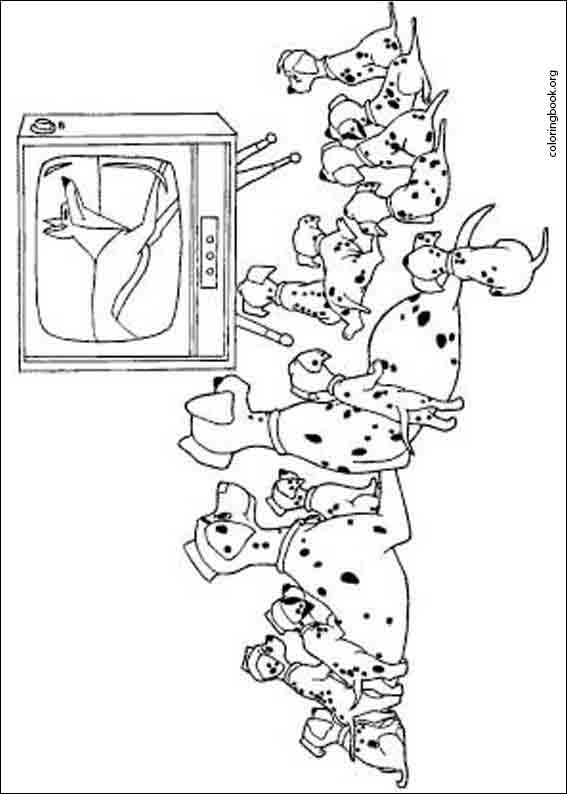 101 Dalmatians coloring page (044)