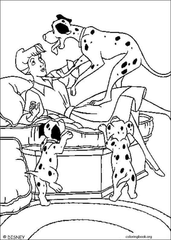 101 Dalmatians coloring page (046)