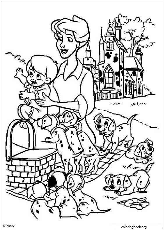 101 Dalmatians coloring page (048)