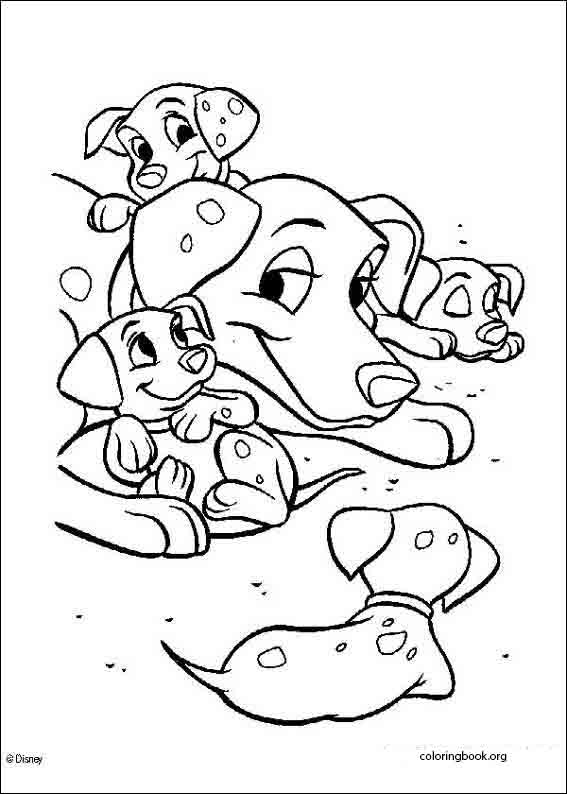 101 Dalmatians coloring page (051)