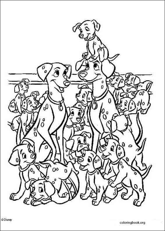 101 Dalmatians coloring page (056)