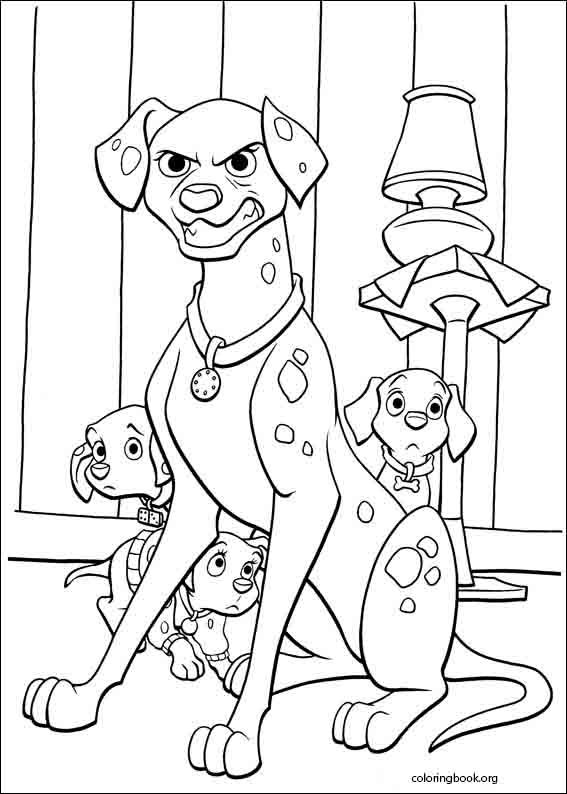 102 Dalmatians coloring page (025)