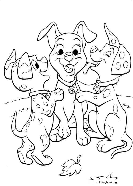 102 Dalmatians coloring page (029)