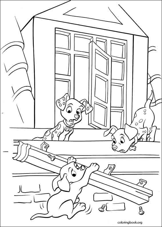 102 Dalmatians coloring page (037)