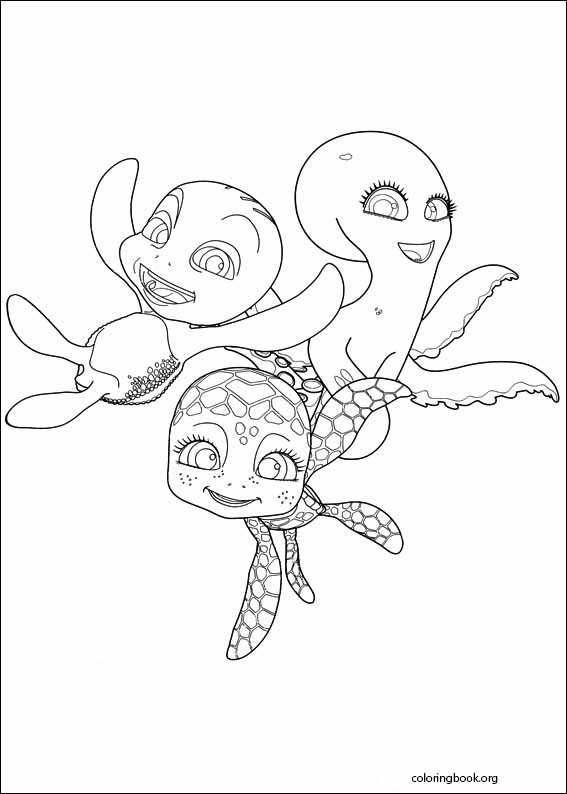 A Turtle's Tale 2: Sammy's Escape From Paradise coloring page (013)