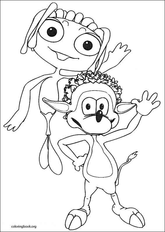 Adiboo coloring page (008)