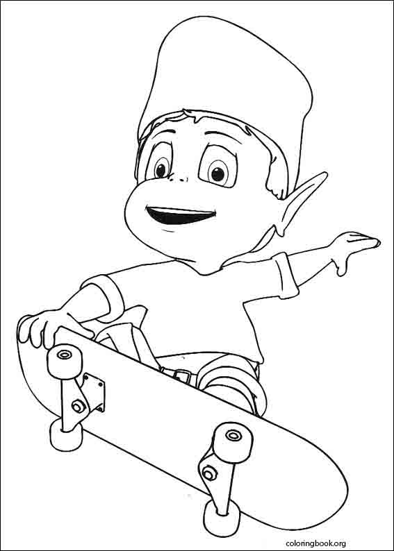 Adiboo coloring page (014)
