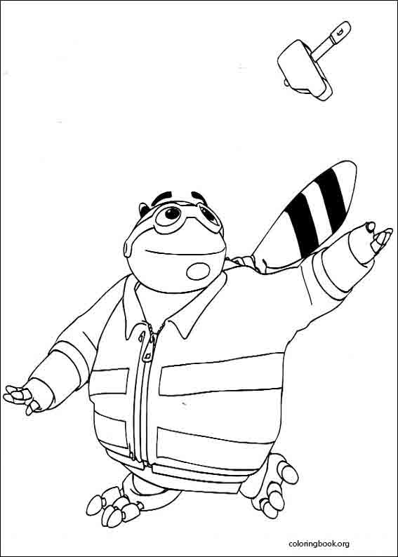 Adiboo coloring page (015)