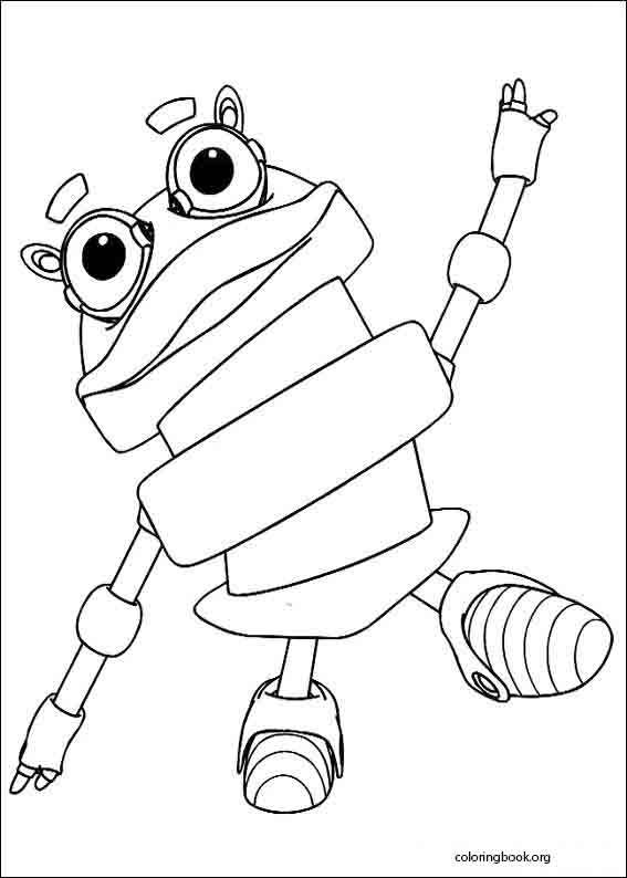 Adiboo coloring page (026)