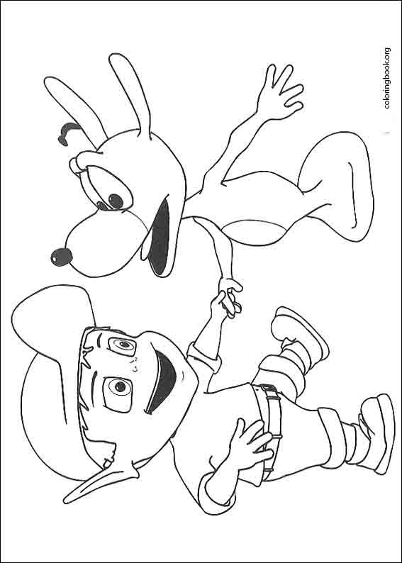 Adiboo coloring page (027)