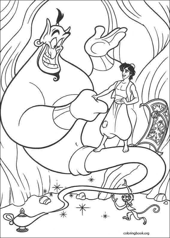 Aladdin coloring page (017)