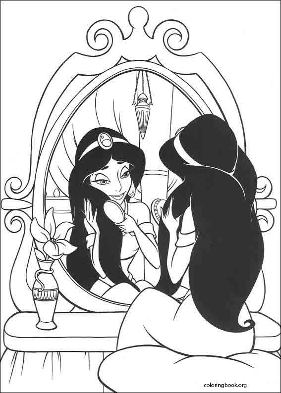 Aladdin coloring page (021)