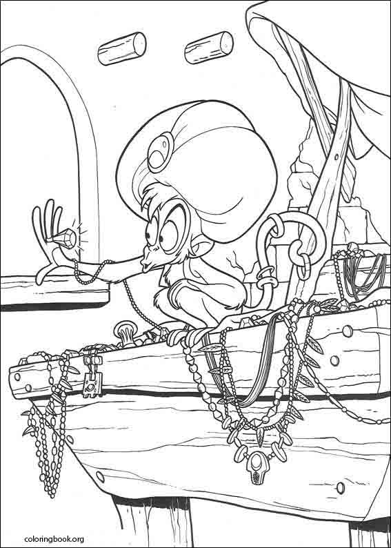 Aladdin coloring page (027)