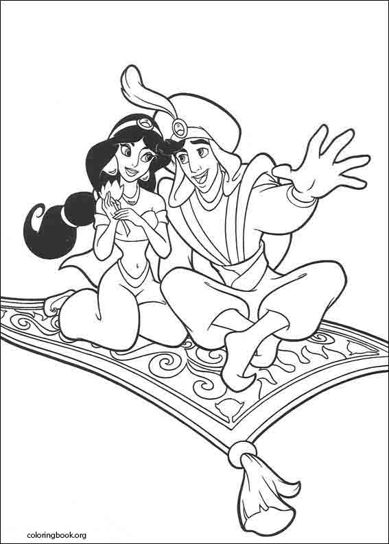 Aladdin coloring page (031)