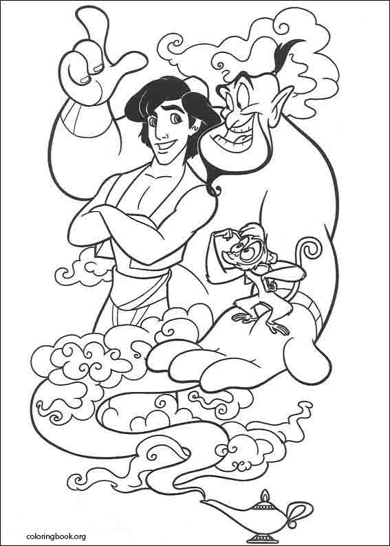Aladdin coloring page (038)