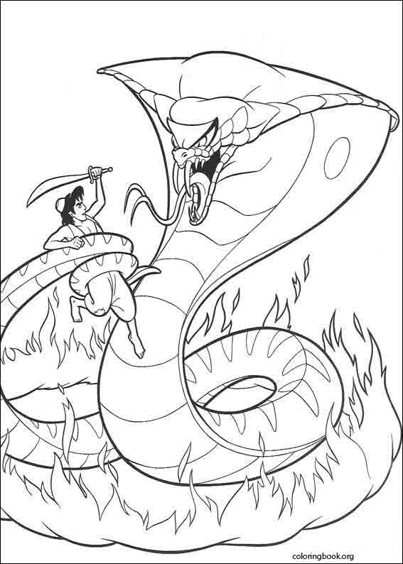 Aladdin coloring page (039)