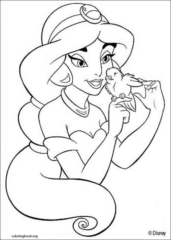 Aladdin coloring page (042)