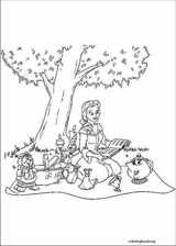 Alice In Wonderland coloring page (009)