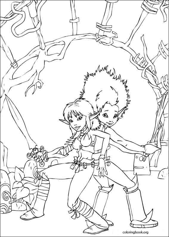 Arthur And The Minimoys coloring page (005)