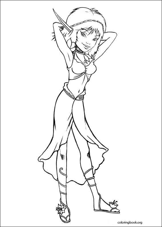 Arthur And The Revenge Of Maltazard coloring page (001)