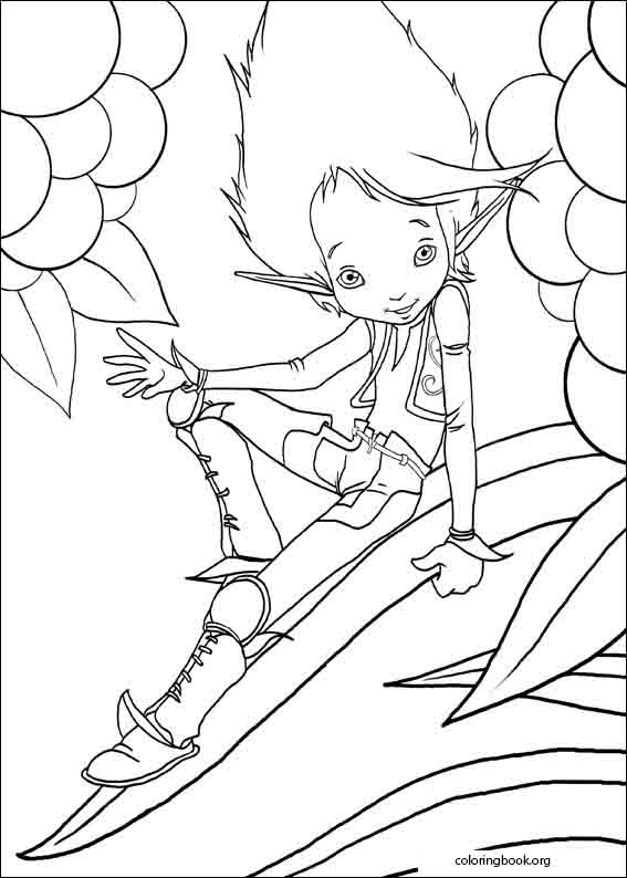 Arthur And The Revenge Of Maltazard coloring page (004)