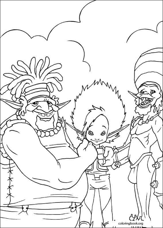 Arthur And The Revenge Of Maltazard coloring page (010)