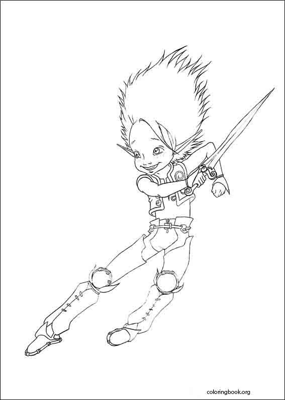 Arthur And The Revenge Of Maltazard coloring page (011)