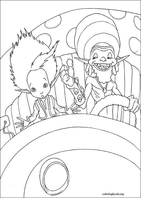 Arthur And The Revenge Of Maltazard coloring page (012)