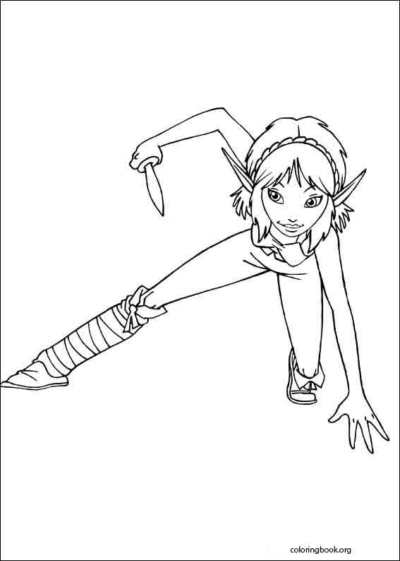 Arthur And The Revenge Of Maltazard coloring page (016)