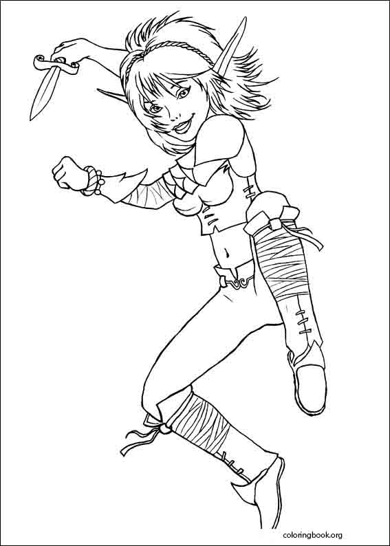 Arthur And The Revenge Of Maltazard coloring page (021)